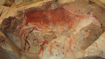 Arte rupestre encontrada na Bahia - Wikimedia Commons