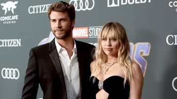 Liam Hemsworth e Miley Cyrus na première de ‘Vingadores: Ultimato’ em 2019 - Getty Images