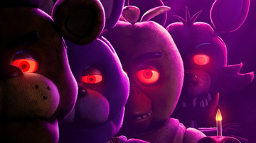 Cartaz do live-action de 'Five Night Ate Freddy's' - Divulgação/ Universal Pictures