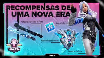Imagem promocional do novo mapa Alpine, de Free Fire - Divulgação/Garena