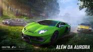 Imagem promocional da parceria entre PUBG MOBILE e Lamborghini - Divulgação/PUBG MOBILE