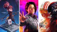 Imagens promocionais de “Life is Strange: True Colors”, “Star Wars Squadron” e “Lost in Random” - Divulgação/ Microsoft