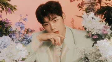 Concept photo de Cha Eunwoo para o álbum 'Drive to the Starry Road', do ASTRO - Divulgação/Fantagio Entertainment