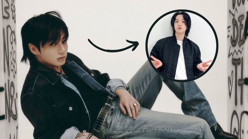 Jungkook e Suga, membros do BTS - Reprodução/Big Hit/Twitter/bts_bighit
