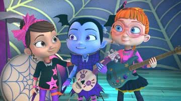 Vampirina, Poppy e Brigite, da série Vampirina - Divulgação/Disney Júnior