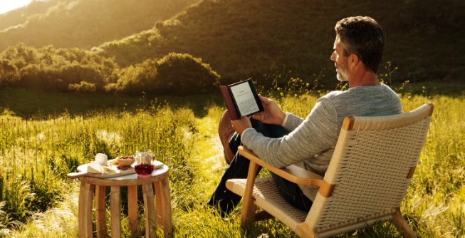 Kindle Oasis: Um novo jeito de ler digitalmente - Reprodução/Amazon